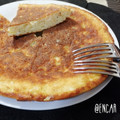 El cooksnap de Encar cuando hizo Tortilla diferente con queso Griego.