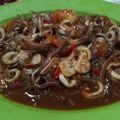 Cooksnap dari Dwi Retno Sisworowati untuk resep Cumi Asam Manis Pedas