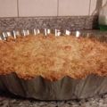 El cooksnap de Mariángel Tabletti cuando hizo Tarta de coco y dulce de leche.