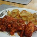 El cooksnap de Lucas Azaro cuando hizo Pollo a la portuguesa.