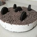 El cooksnap de Celia cuando hizo Tarta de yogur griego de stracciatella y galletas Oreo (Sin Horno).