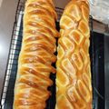 El cooksnap de Monik cuando hizo Pan de Jamón.