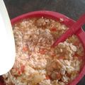 El cooksnap de Silvana Frase cuando hizo Albóndigas de Carne en Salsa de Tomate.