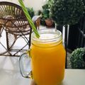 Zobia Sajjad's cooksnap of when they made Mango drink.