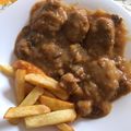 El cooksnap de Isabel Vega Moreno cuando hizo Solomillo en salsa de ciruela y naranja.
