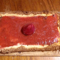 El cooksnap de Laura Roldan cuando hizo New York cheesecake (cocida).