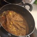 El cooksnap de Lili Garcia cuando hizo Bife de hígado a la criolla.