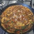 El cooksnap de Maripili cuando hizo Arroz campesino con espárragos silvestres.