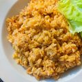 Mónika Gyurászné Cooksnap-ja, amikor elkészítette a(z) Egyszerű rizses husi csirkemellből receptet.