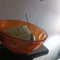 El cooksnap de Fresia Alfaro cuando hizo Flan de banana light en taza!.