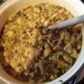 Cooksnap Nelleyani z czasów, kiedy przygotował Zupa na bazie smażonych warzyw.
