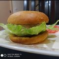 Tulsi Shaherawala's cooksnap of when they made વેજ બર્ગર(Veg Burger Recipe in Gujarati).