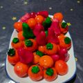 Cooksnap dari Tengku Nur insyiroh untuk resep Kue Buah Mini Thailand / Kanom Look Choup