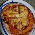 El cooksnap de yiyisori cuando hizo Pizza de jamón y queso casera.