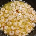 El cooksnap de Angel cuando hizo Gambas al ajillo tradicionales 🦐.