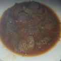 El cooksnap de Tere Jimenez cuando hizo Asadura en salsa.