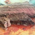 El cooksnap de Debora Zazulak cuando hizo Tira de asado.
