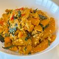 รูป Cooksnap ของ Pimnara Theera เมื่อเขาทำ ฟักทองผัดไข่ โหระพา