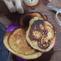 El cooksnap de Celina Pereyra cuando hizo Pancakes keto de harina de coco con frutos rojos.
