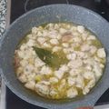 El cooksnap de David Picazo PERILLA cuando hizo Pollo al ajillo.