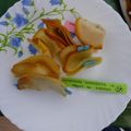 Priya Parab's cooksnap of when they made Fortune Cookies.