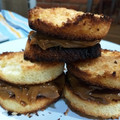 El cooksnap de Maria Fernanda Lalanne cuando hizo Alfajores de coco y dulce de leche.