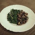 Winnie Aducxer's cooksnap of when they made Wet fried beef and fried kales.