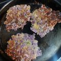 El cooksnap de Micaela cuando hizo Hamburguesa Casera...SIN Carne!!.