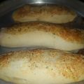 El cooksnap de Patricia Salanitri cuando hizo Pan de Orégano y Queso tipo Subway.