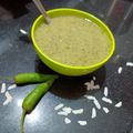 Rita Solanki's cooksnap of when they made પૌઆ ની ચટણી (Poha Chutney Recipe In Gujarati).