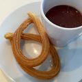 El cooksnap de Marieta cuando hizo Churros y chocolate a la taza.