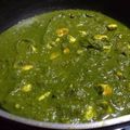 प्रज्ञान परमिता सिंह का कुकस्नैप जब उन्होंने पालक पनीर (palak paneer recipe in Hindi) बनाया था।