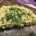 El cooksnap de Lau Pastorino cuando hizo Coliflor con queso y salsa blanca.