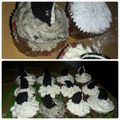 El cooksnap de Cami Galeano cuando hizo Cup cake de galletitas oreo.