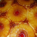 El cooksnap de Naiara cuando hizo Bizcocho volteado de piña.