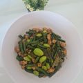 Cooksnap dari Tina.s Kitchen untuk resep Oseng Tempe Kacang Panjang Pete Maknyuz