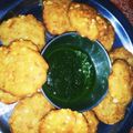 Vaishali Arora's cooksnap of when they made Sabudana Cutlets or Wada.