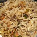 Sharmila Majumder's cooksnap of when they made চিকেন চাউমিন.