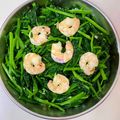 Cooksnap của Wendy Huỳnh khi họ làm theo món Rau chân vịt xào bào ngư