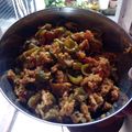 Madhuri Watekar's cooksnap of when they made बेसन शिमला मिर्च भाजी (besan shimla mirch bhaji recipe in marathi).