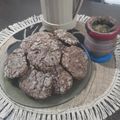 El cooksnap de Rochii V Garcia cuando hizo Galletitas de chocolate craqueladas.