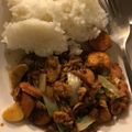 Cooksnap dari lambeosaurus untuk resep 540. Nasi Gila Udang Sosis (bekal kantor)