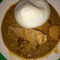 Rahinerth Sheshe's Cuisine 's cooksnap of when they made Kuka Soup (Baobab soup).