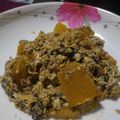 รูป Cooksnap ของ Nanzzy The cat-feeder เมื่อเขาทำ ผัดฟักทองหมูสับ