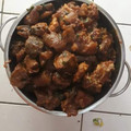 Uchechukwu Iroegbu's cooksnap of when they made Cow tail pepper sauce.