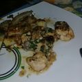 El cooksnap de claudio cuando hizo Pollo a la provenzal muy rico.