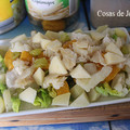 El cooksnap de jorbasmar cuando hizo Ensalada malagueña de bacalao.