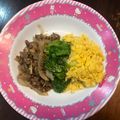 Cooksnap dari Karlia untuk resep Minced beef teriyaki-donburi ala Andini