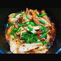 Cooksnap của trương hồng lộc khi họ làm theo món Lườn cá hồi kho nước tương