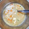 Ratna Sarkar's cooksnap of when they made স্যুইট কর্ন এগ সুপ(Sweet Corn Egg soup recipe in Bengali).